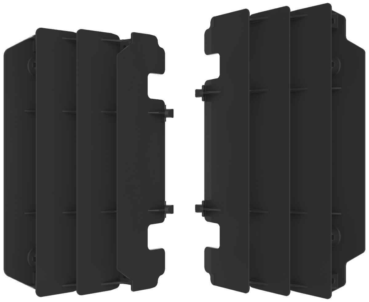 RAD LOUVERS KX125/250 BK