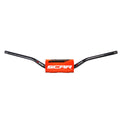 HANDLEBAR O2 LOW BK/OR PAD