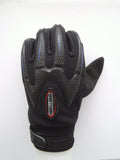 A-1433 LUVAS MX PRO PANTHER PRT/AZUL - L