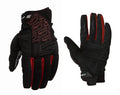 LUVAS FIVE ENDURO QUAD SUMMER PRETO/VERMELHO - 9/M