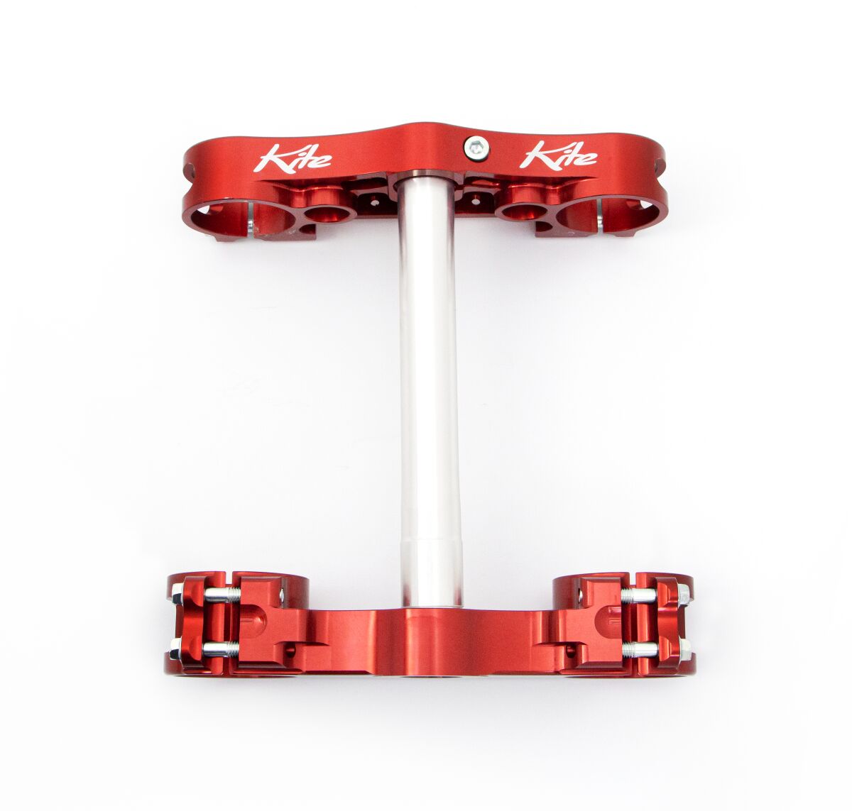 TRIPLE CLAMP GAS RED
