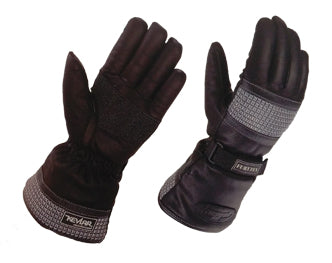 LUVAS ROLLEY PRETO/CINZ 4102-121-7