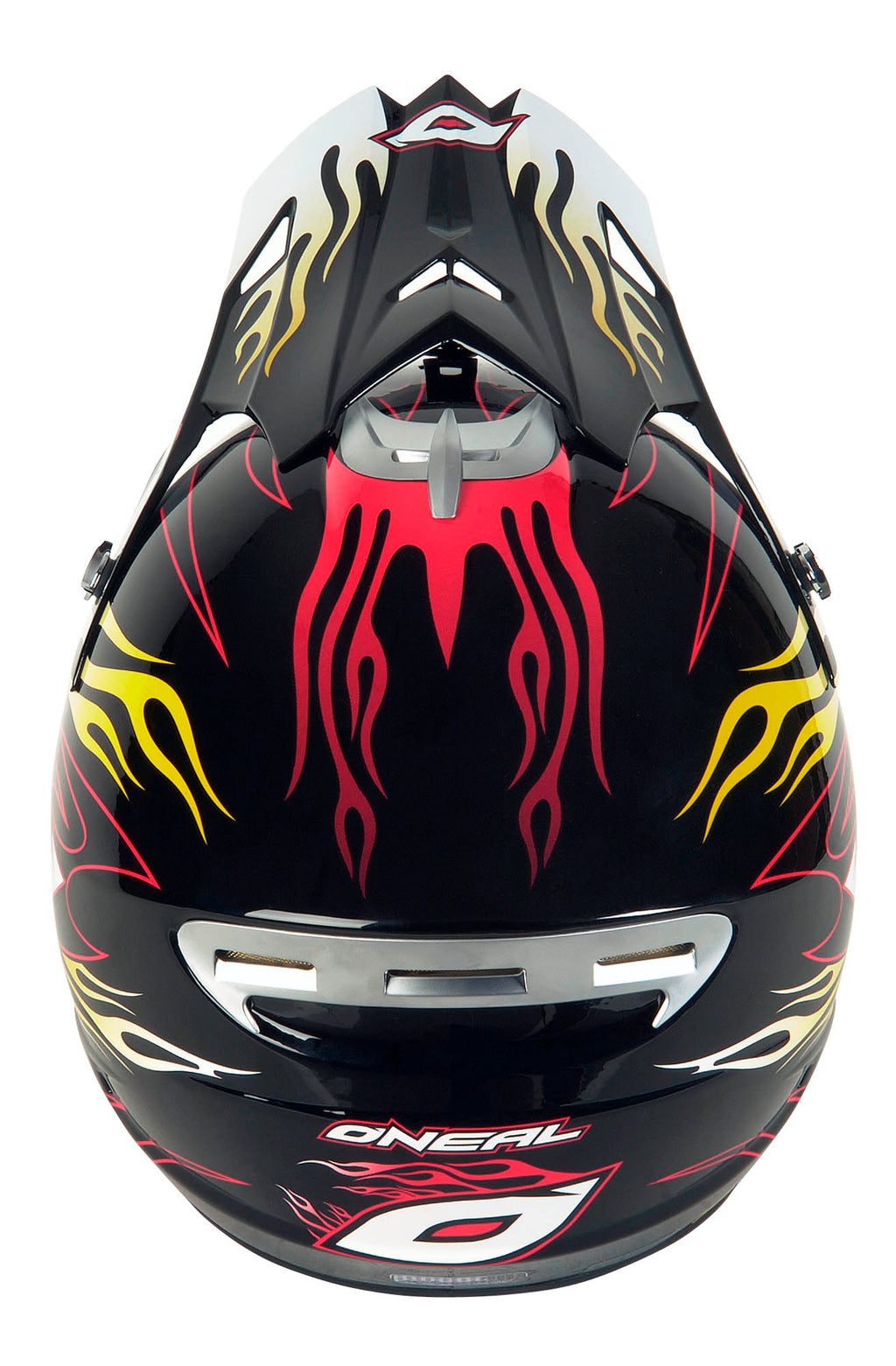 CAPACETE O NEAL EYES PRT/VERM/AMAR - M
