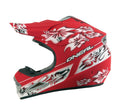 CAPACETE O NEAL HONOLULU MAT VERM/BRC/PRT (31) - L