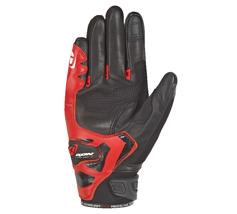 LUVAS IXON RS RISE AIR PRETO/VERMELHO 300 11 1 045-1058 - M -