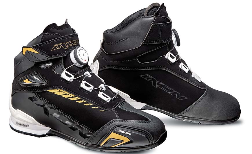 BOTAS IXON LADY BULL WP PRETO/BRANCO/DOURADO 508 11 2 003-1106 - 38 -