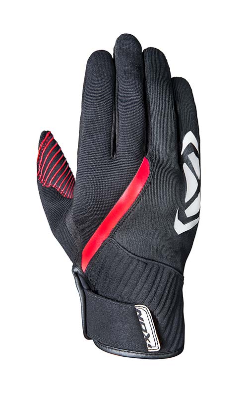 LUVAS IXON RS WHEELIE PRETO/VERMELHO 300 10 1 016-1027 - S -