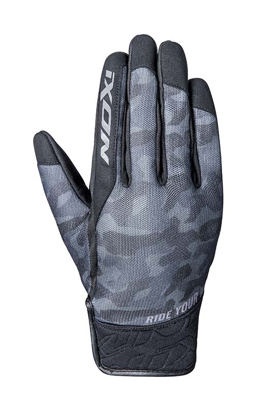 LUVAS IXON RS SLICKER PRETO/CAMO 300 10 1 017-1105 - M -