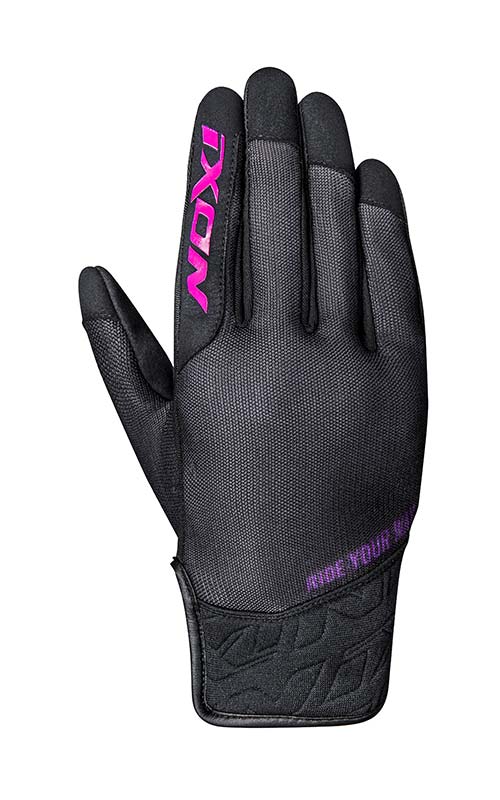 LUVAS IXON LADY RS SLICKER PRETO/ROSA 300 10 2 012-1073-XS -