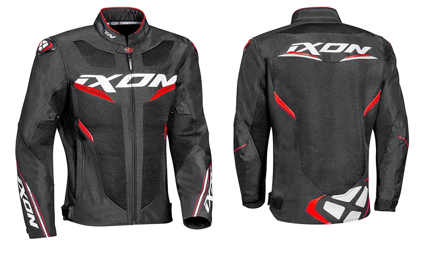 BLUSAO IXON DRACO PRETO/BRANCO/VERMELHO 100 10 1 108-1027 - L *