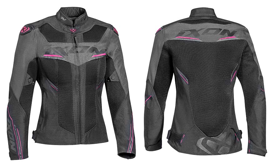 BLUSAO IXON LADY DRACO PRETO/ANTRACITE/ROSA 100 10 2 046-1110 - M *