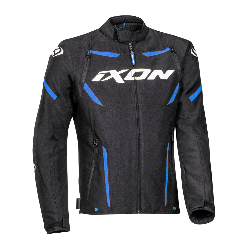 BLUSAO IXON STRIKER PRETO/BRANCO/AZUL 100 10 1 121-1016 - S -