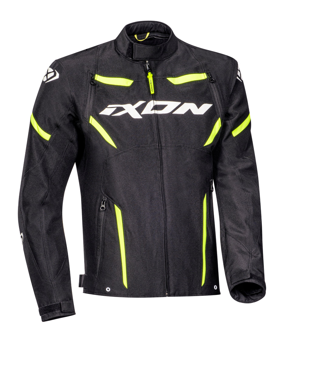 BLUSAO IXON STRIKER PRETO/BRANCO/AMA 100 10 1 121-1090 - S -