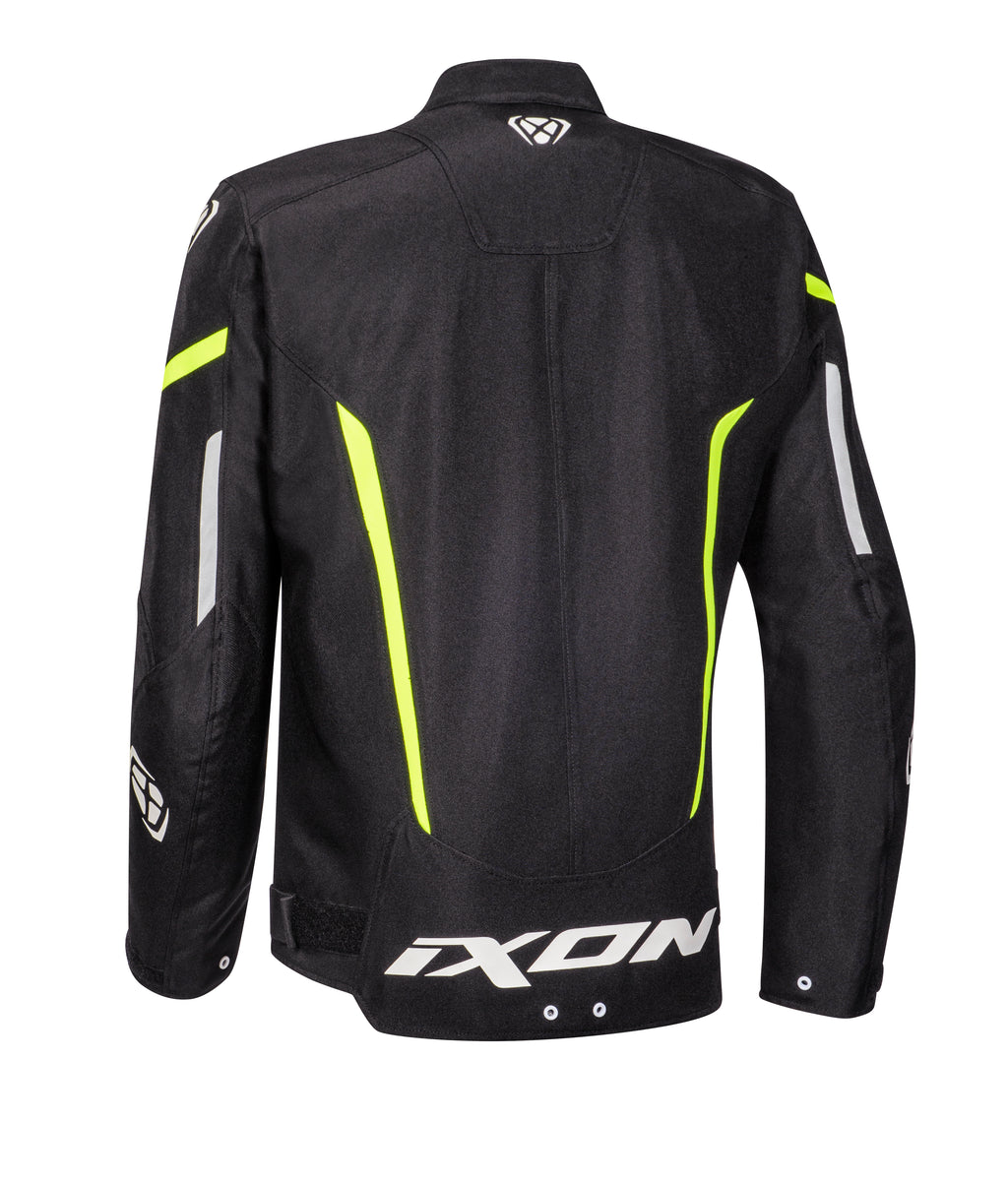 BLUSAO IXON STRIKER PRETO/BRANCO/AMA 100 10 1 121-1090 - S -
