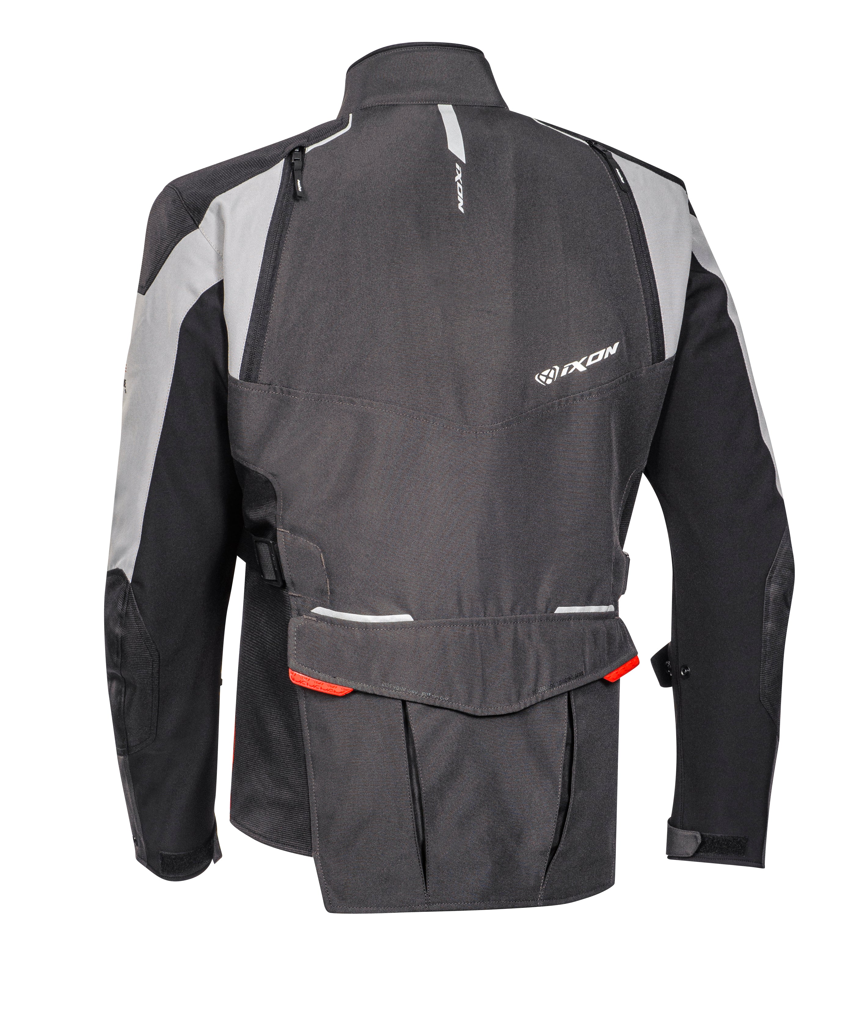 BLUSAO IXON BALDER PRETO/CINZA/VERM 105 10 1 071-1047 - M -