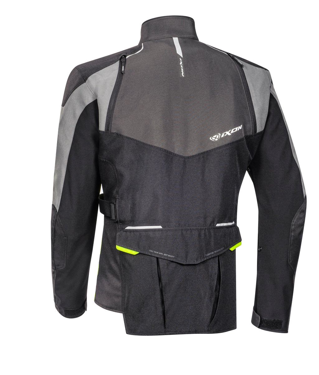 BLUSAO IXON BALDER PRETO/CINZA/NEON 105 10 1 071-1086 - M -