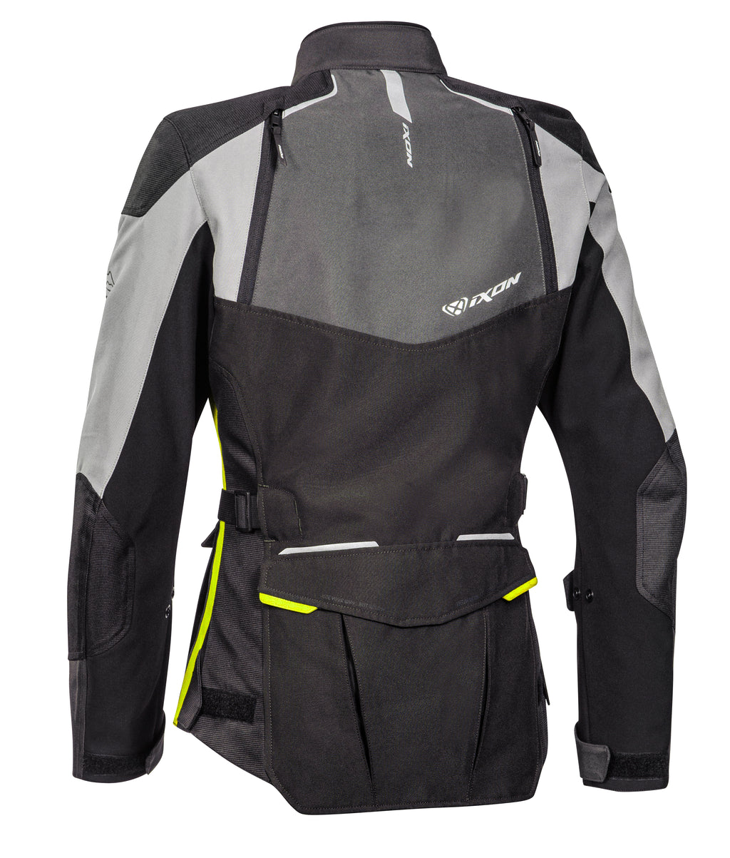 BLUSAO IXON LADY BALDER PRT/CINZ/NEON 105 10 2 038-1086 - S