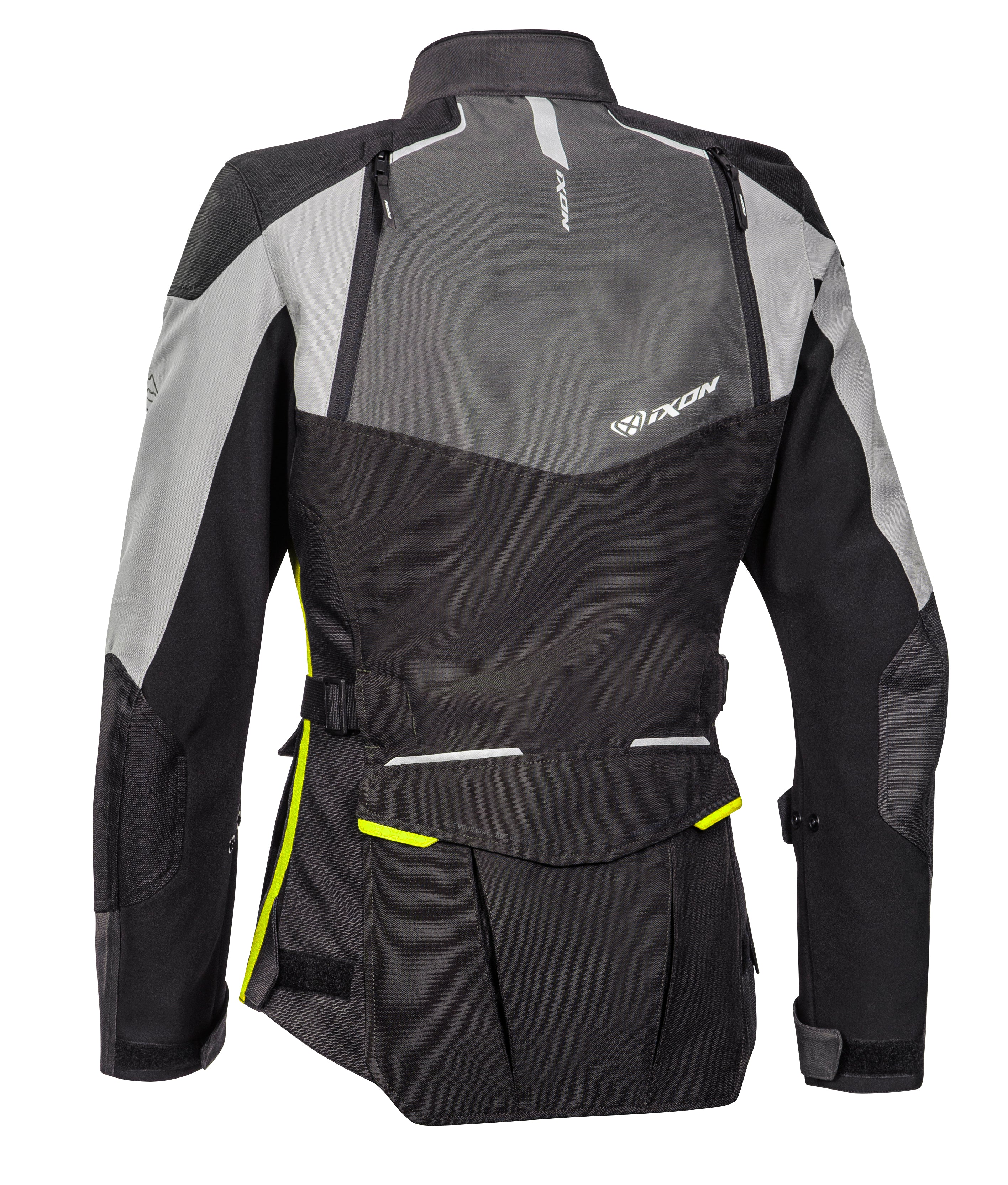 BLUSAO IXON LADY BALDER PRT/CINZ/NEON 105 10 2 038-1086 - S