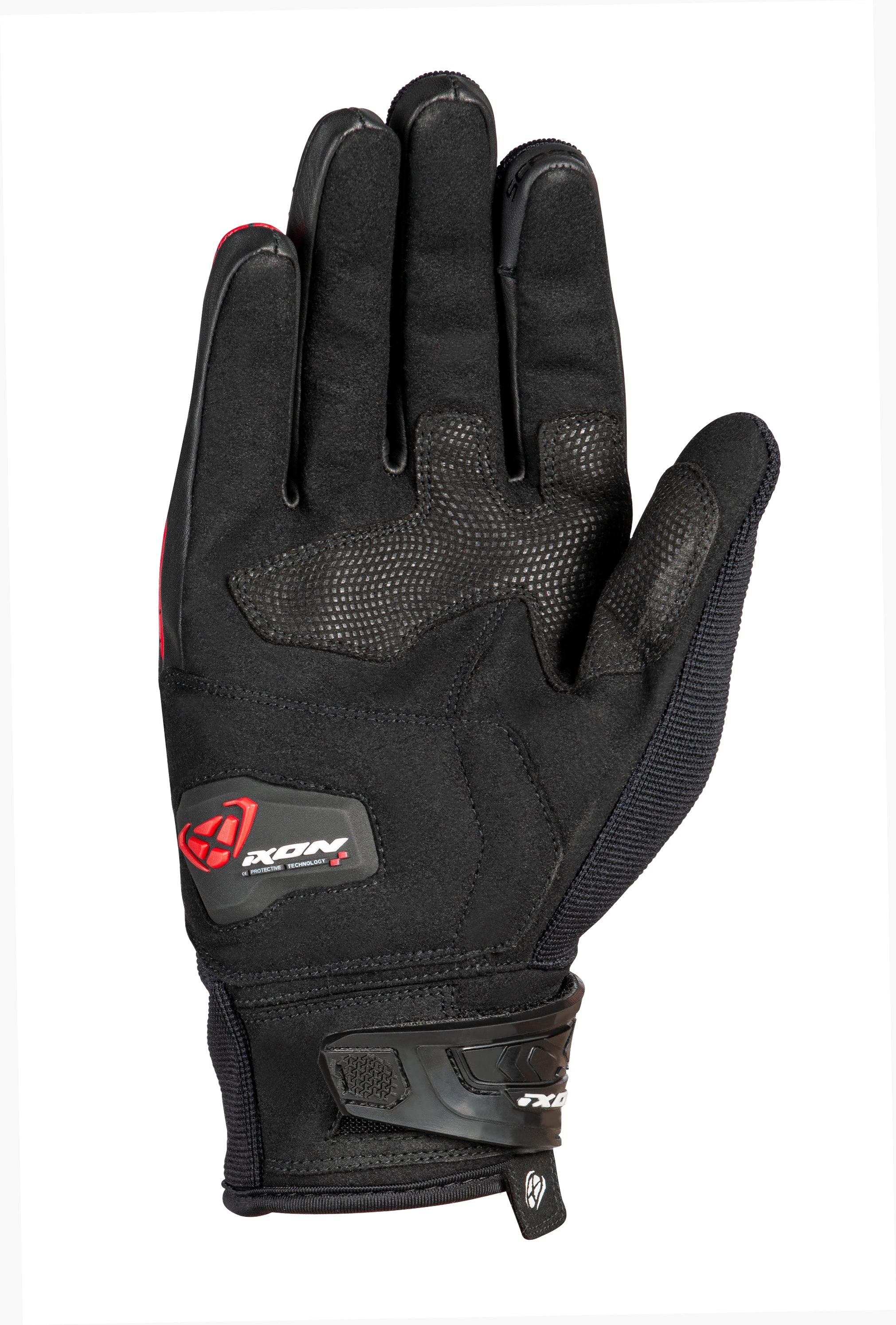 LUVAS IXON RS CHARLY PRETO/VERM 300 11 1 062-1058 - M -