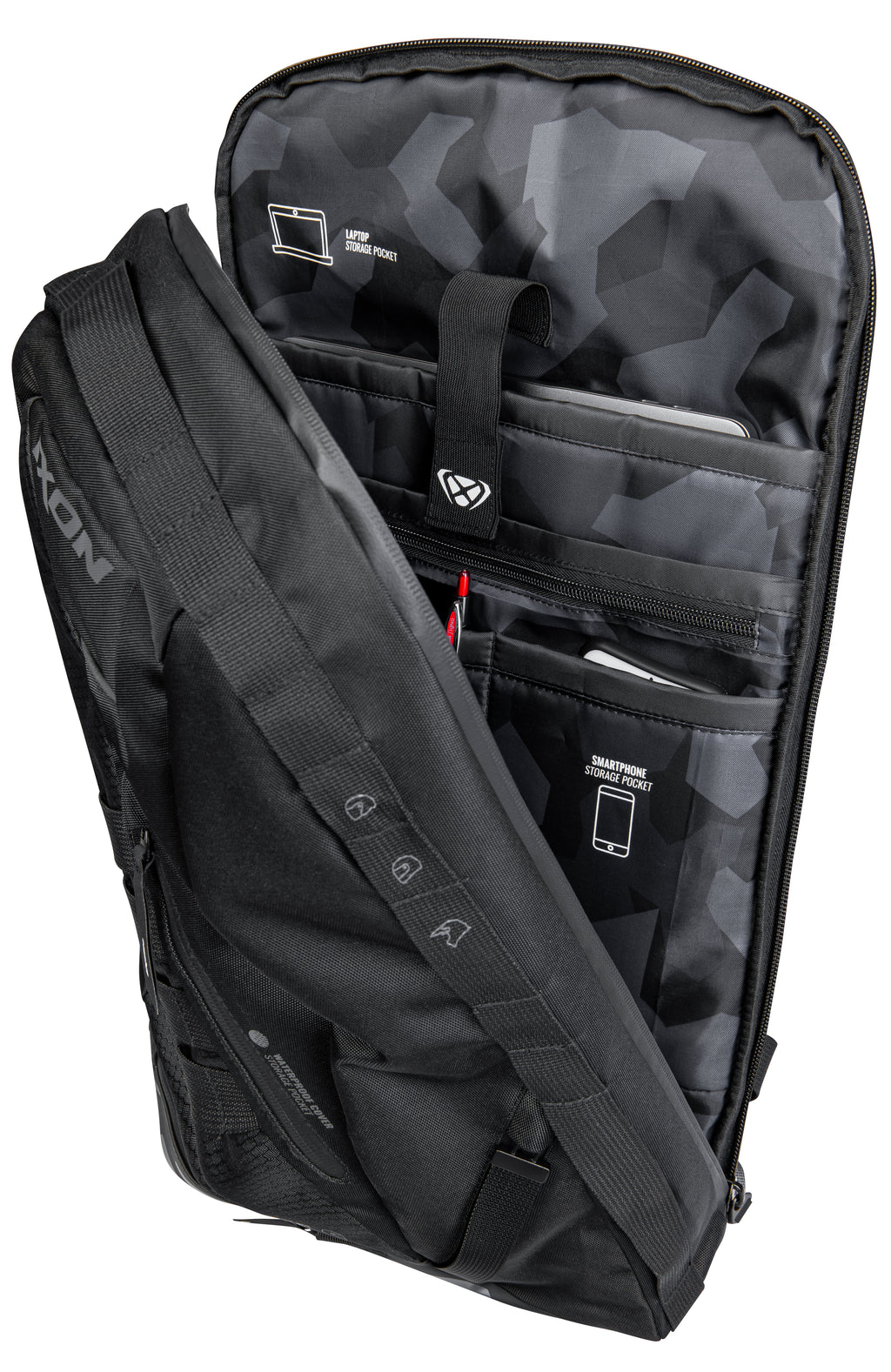MOCHILA IXON V-CARRIER 25 PRETO 501 10 1 003-1001