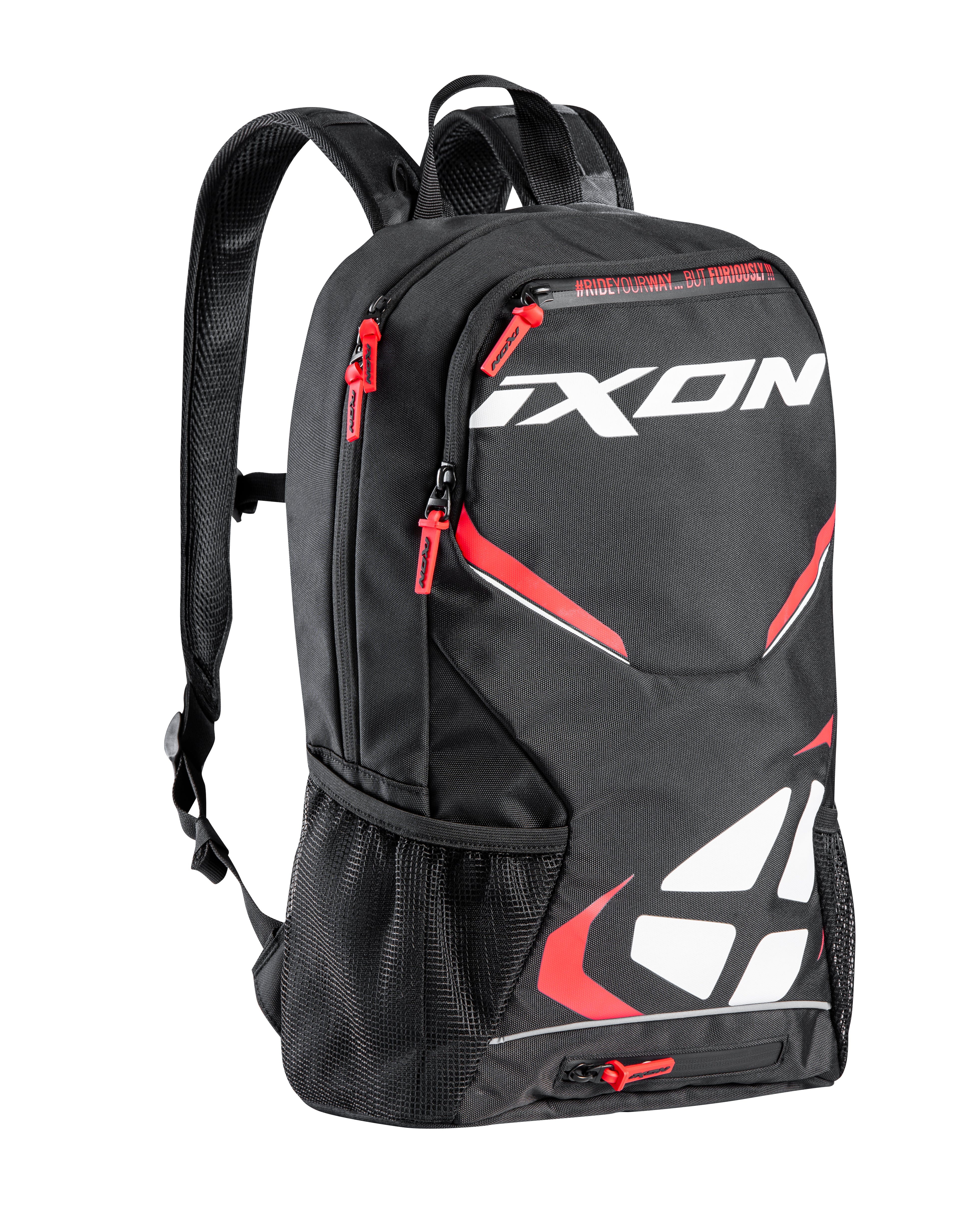 MOCHILA IXON R-TENSION 23 PRT/BRC/VERM 501 10 1 004-1027