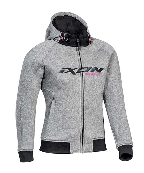 BLUSAO IXON LADY PALERMO CINZA/ROSA 100 10 2 045-4019 - M -
