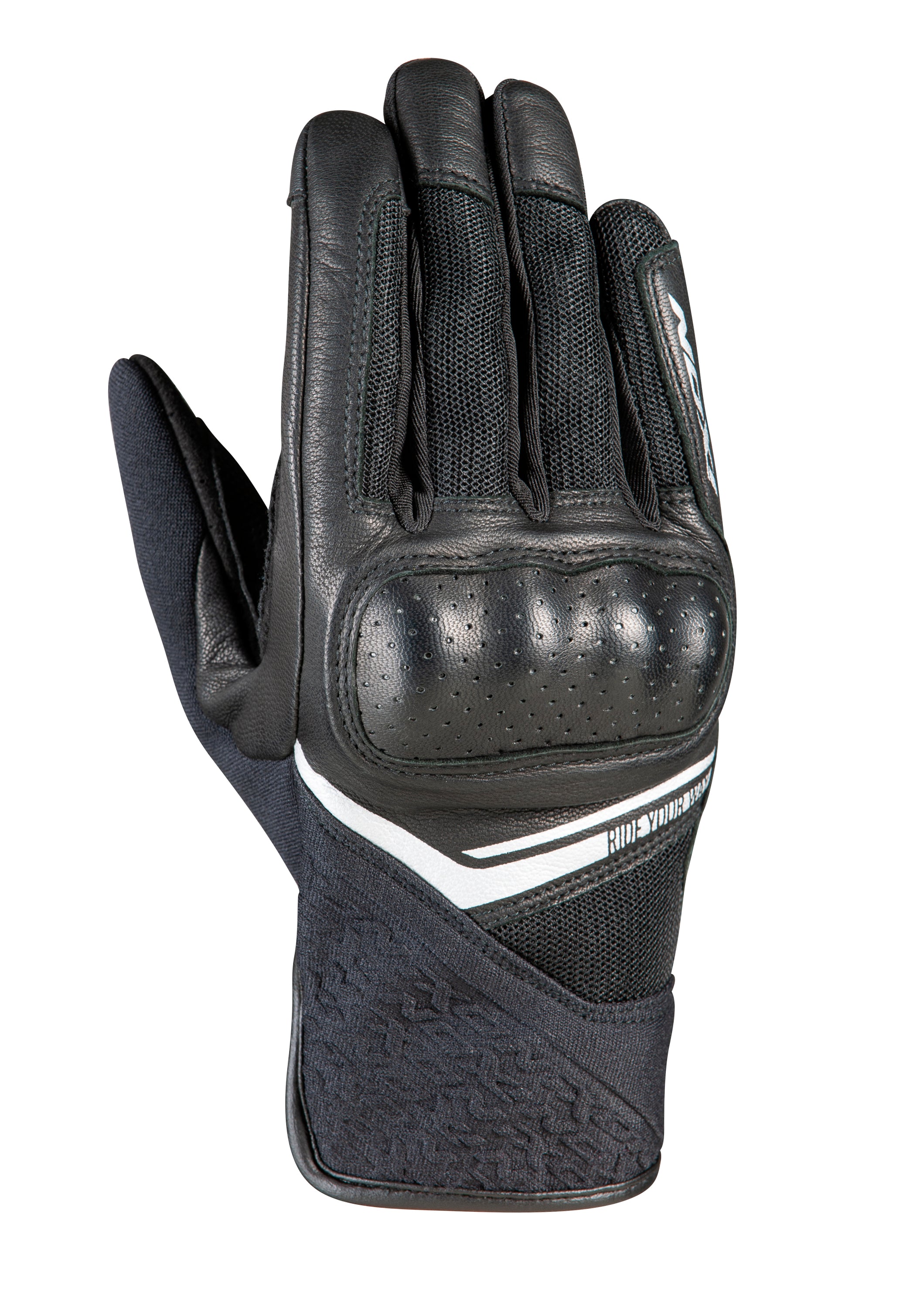 LUVAS IXON LADY RS LAUNCH PRETO/PRATA 300 11 2 024-1012 - XS -