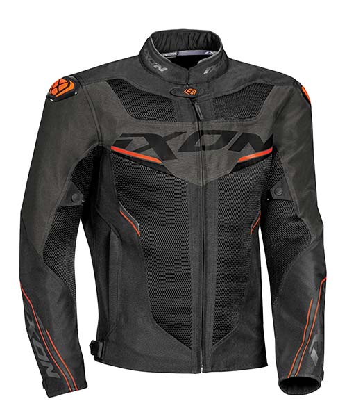BLUSAO IXON DRACO PRETO/ANTRACITE/LARANJA 100 10 1 108-1111 - XL *