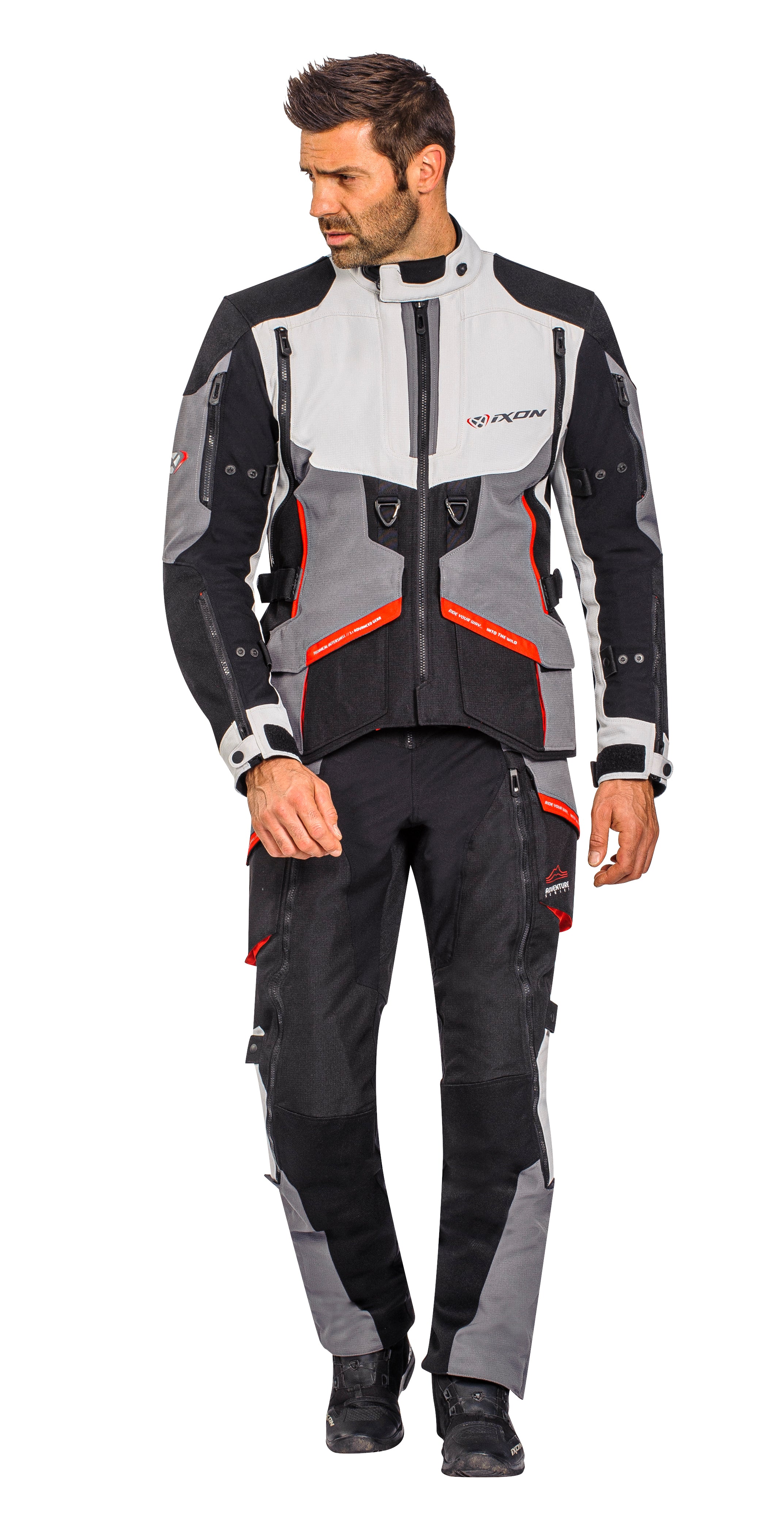 BLUSAO IXON RAGNAR PRT/CNZ/VRM 105 10 1 069-1047 - M *