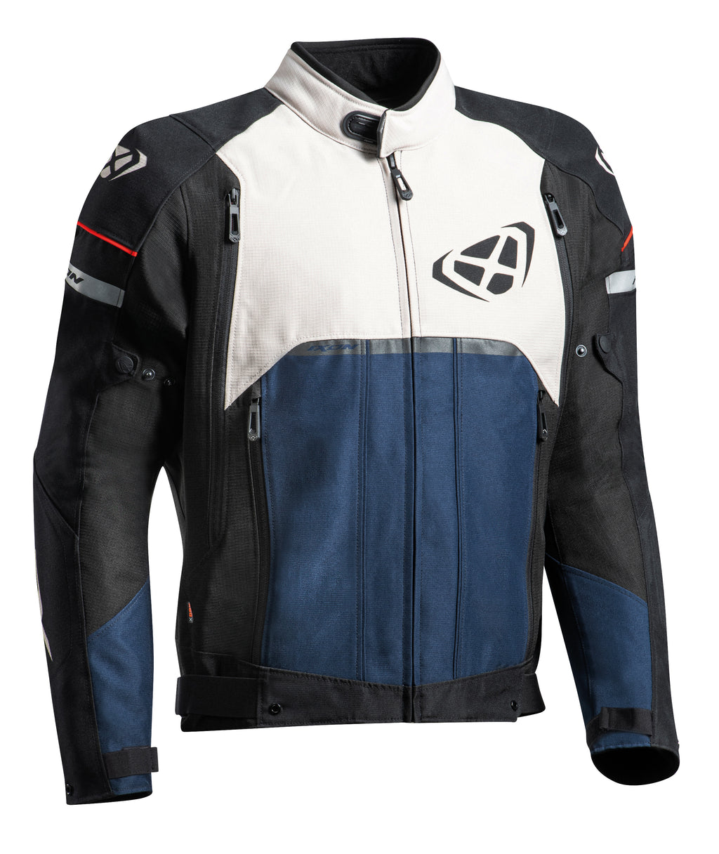 BLUSAO IXON ALLROAD GREGE/AZUL/PRETO 100 10 1 125-6024 - S -