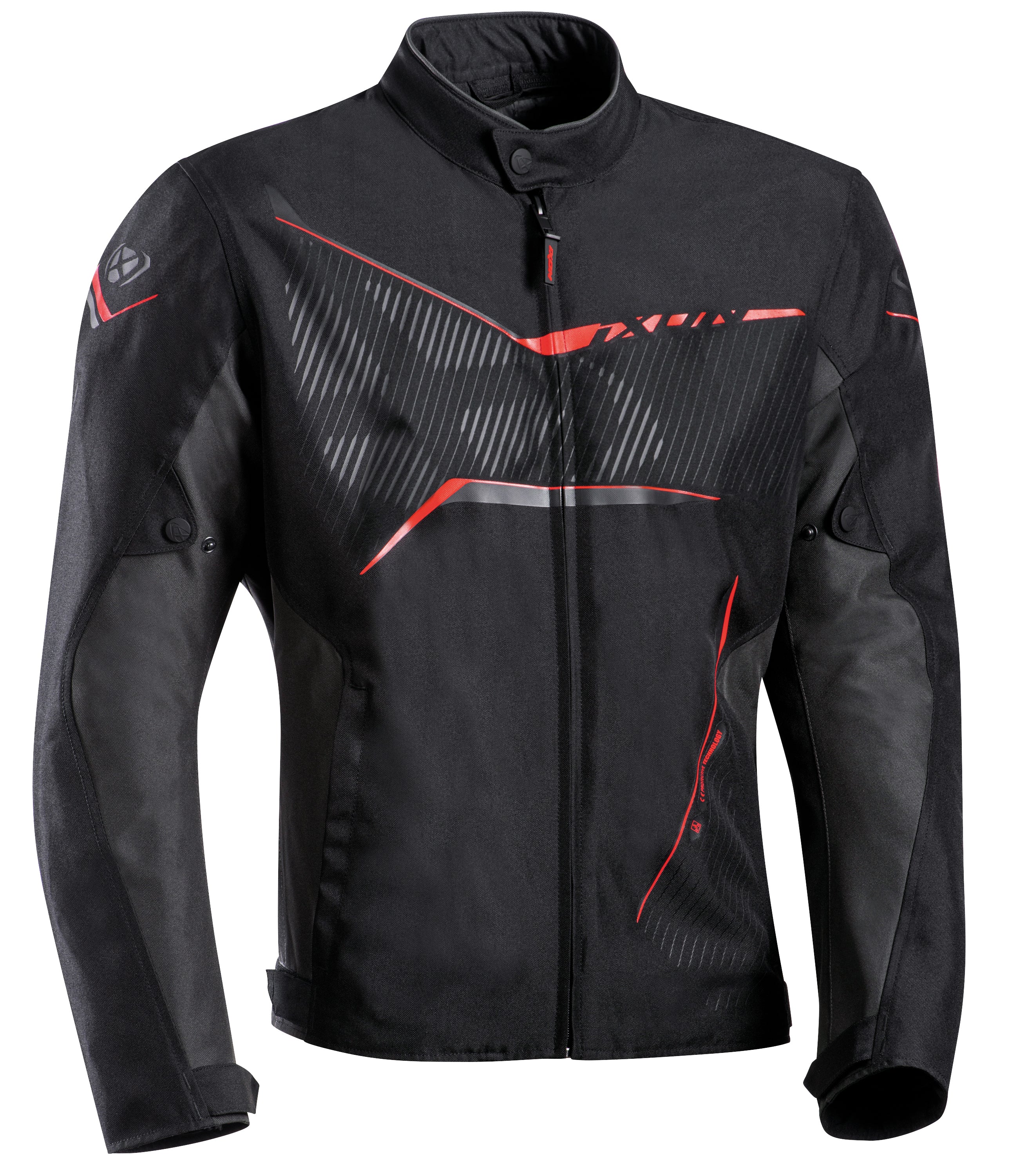 BLUSAO IXON SLASH PRETO/CINZA/VERMELHO 100 10 1 116-1047 - S -