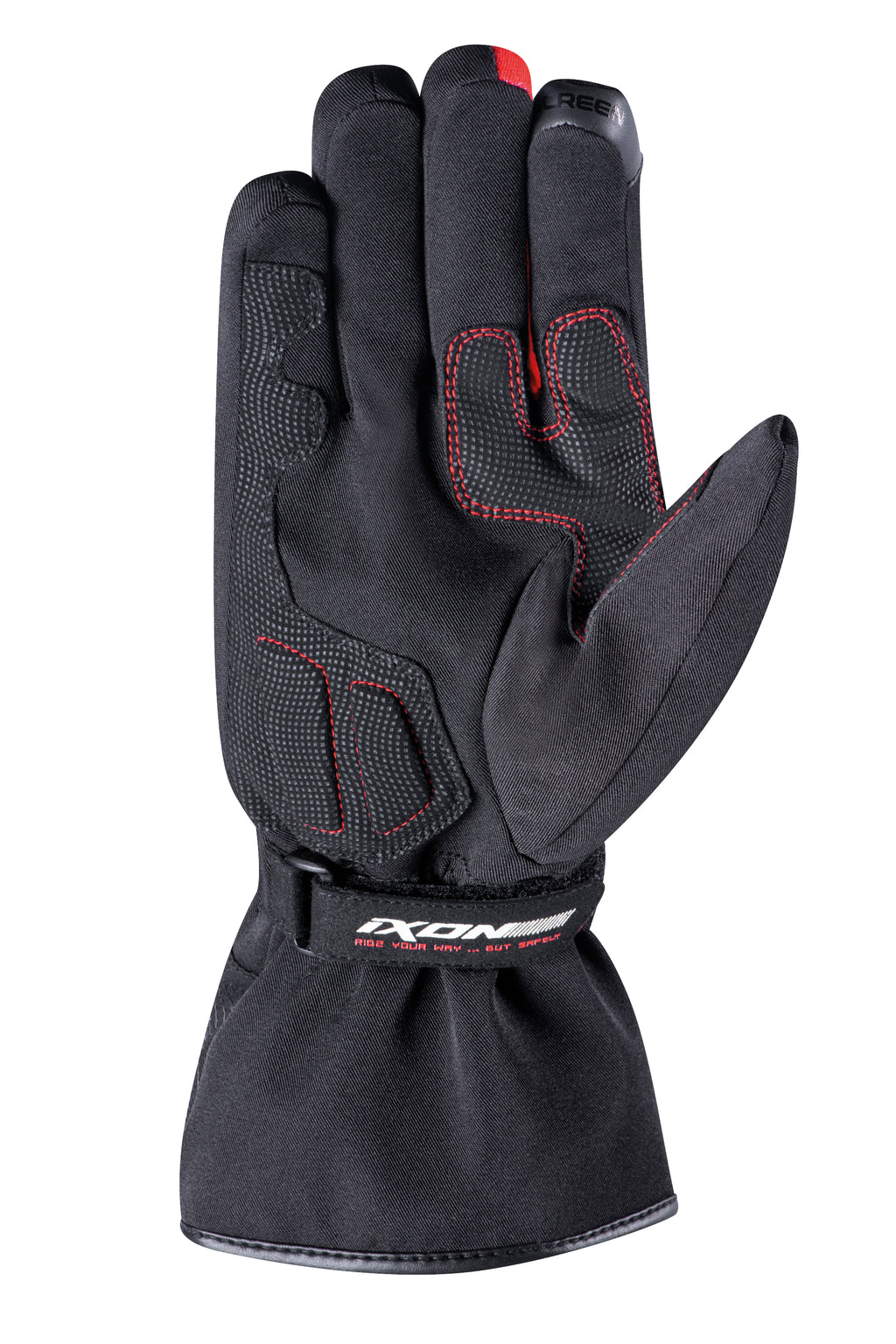 LUVAS IXON PRO GLOBE PRETO/VERMELHO 300 10 1 021-1058 - S -