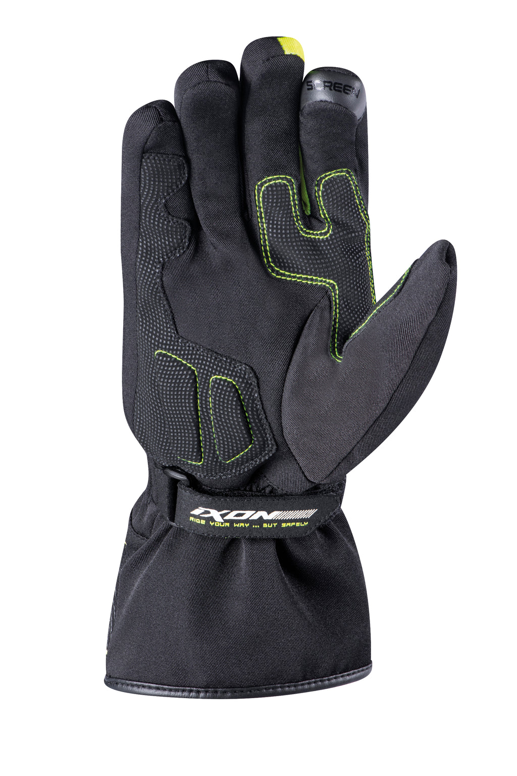 LUVAS IXON PRO GLOBE PRETO/NEON 300 10 1 021-1072 - M -