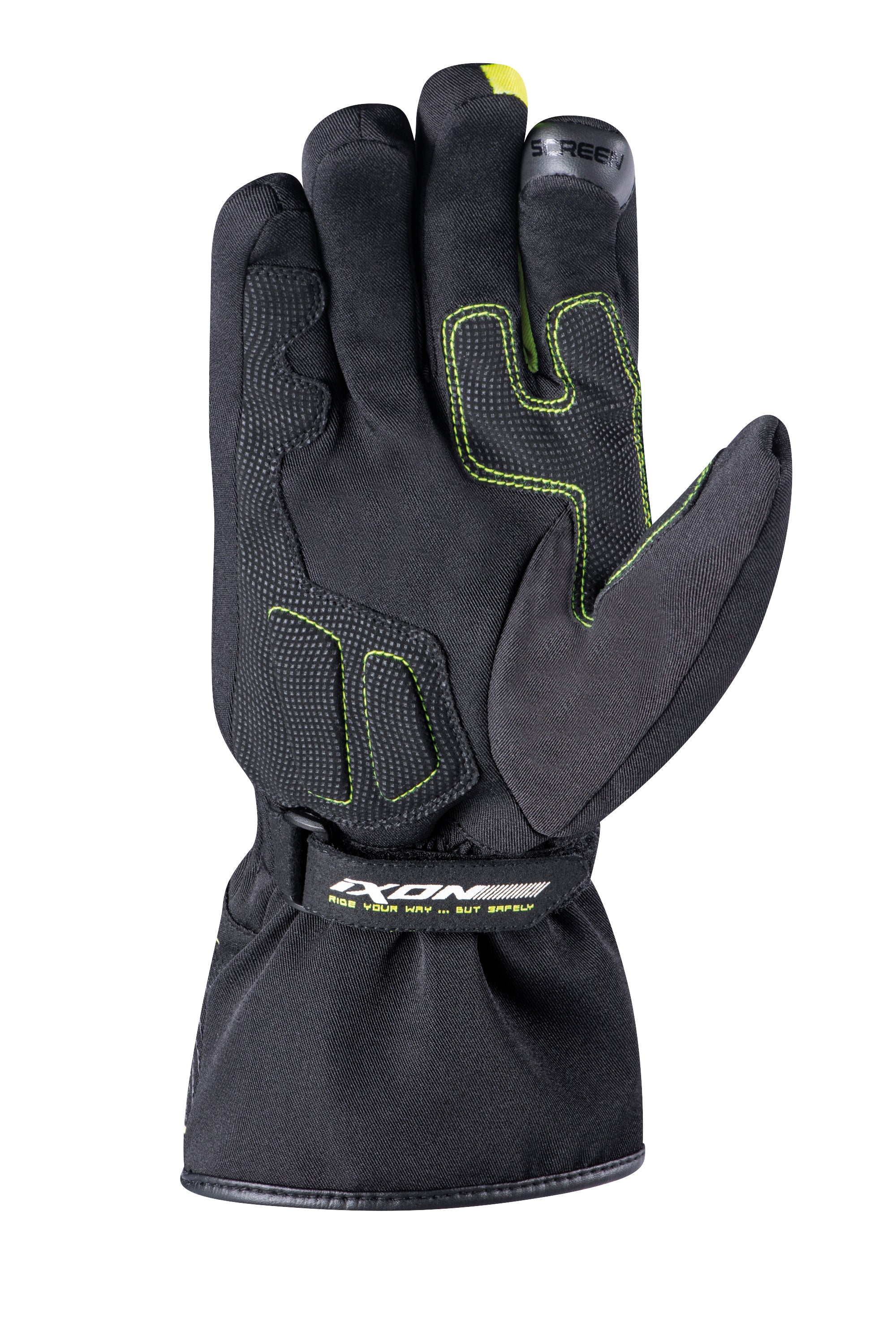 LUVAS IXON PRO GLOBE PRETO/NEON 300 10 1 021-1072 - M -