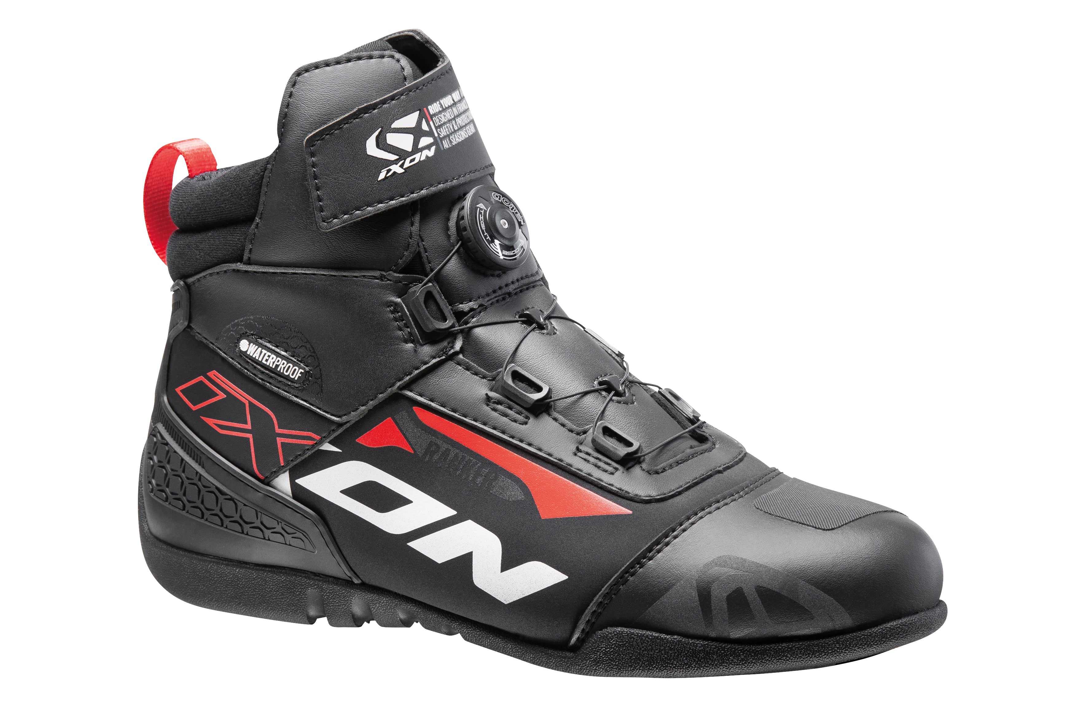 BOTAS IXON RANKER WP PRETO/BRANCO/VERMELHO 508 11 1 008-1027 - 44 -