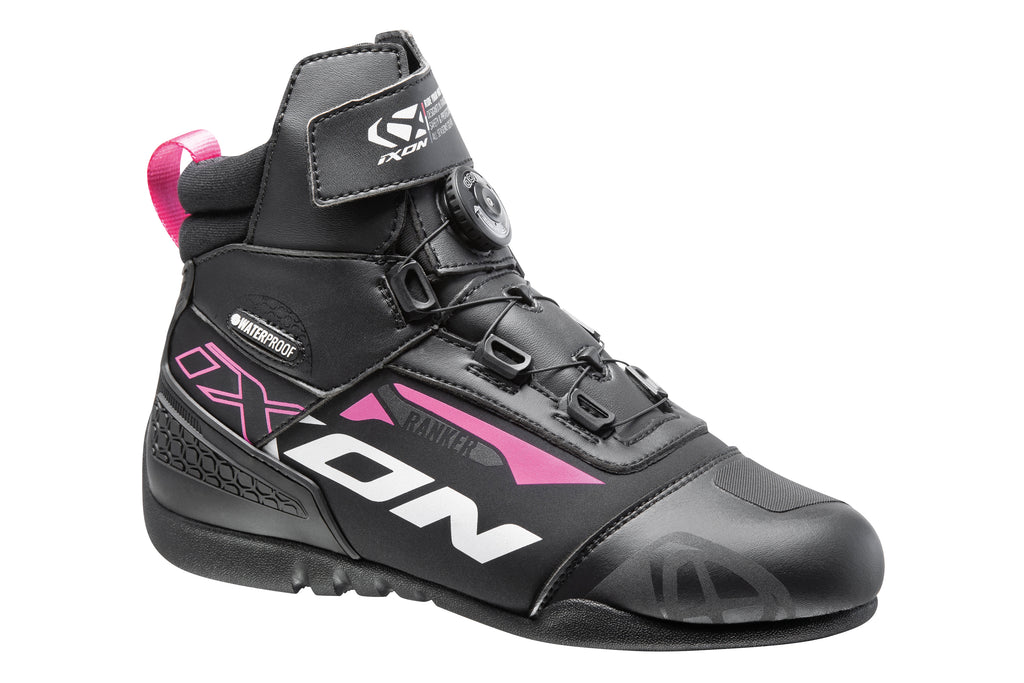BOTAS IXON LADY RANKER WP PRETO/BRANCO/FUSCIA 508 11 2 005-1019 - 38