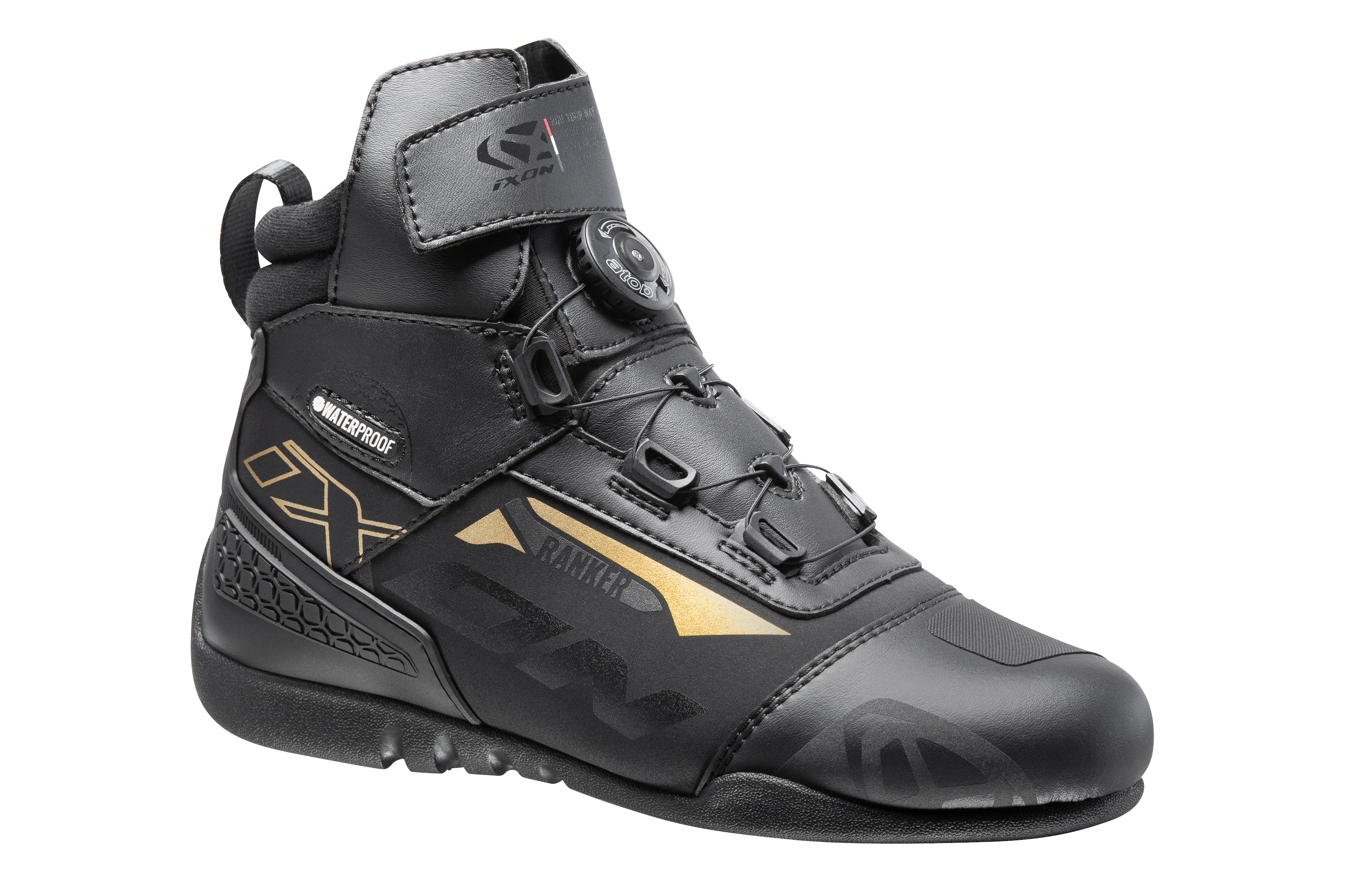 BOTAS IXON LADY RANKER WP PRETO/DOURADO 508 11 2 005-1067 - 38