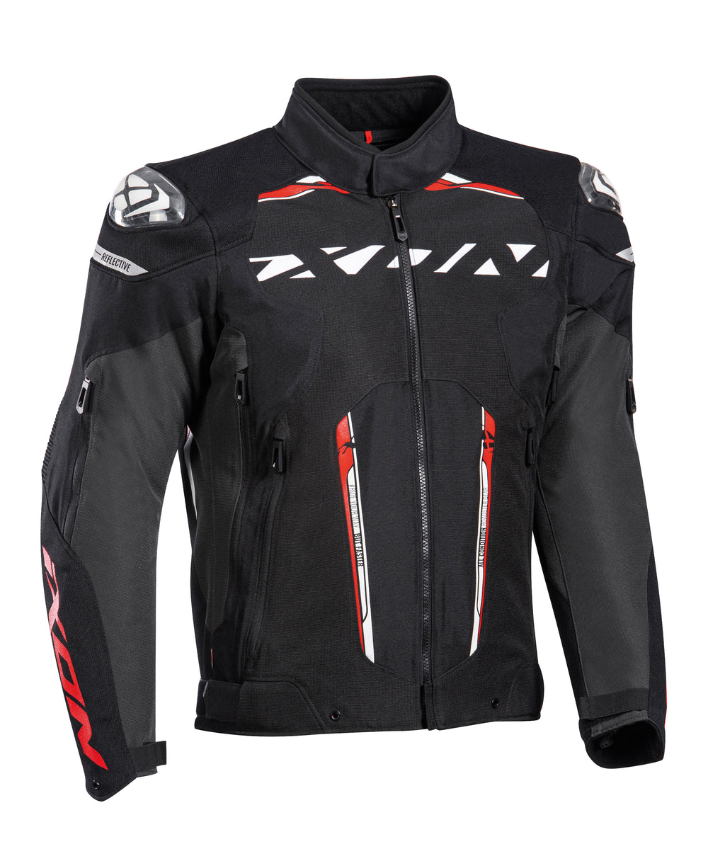 BLUSAO IXON BLASTER PRETO/BRANCO/VERMELHO 100 10 1 124-1027 - M -