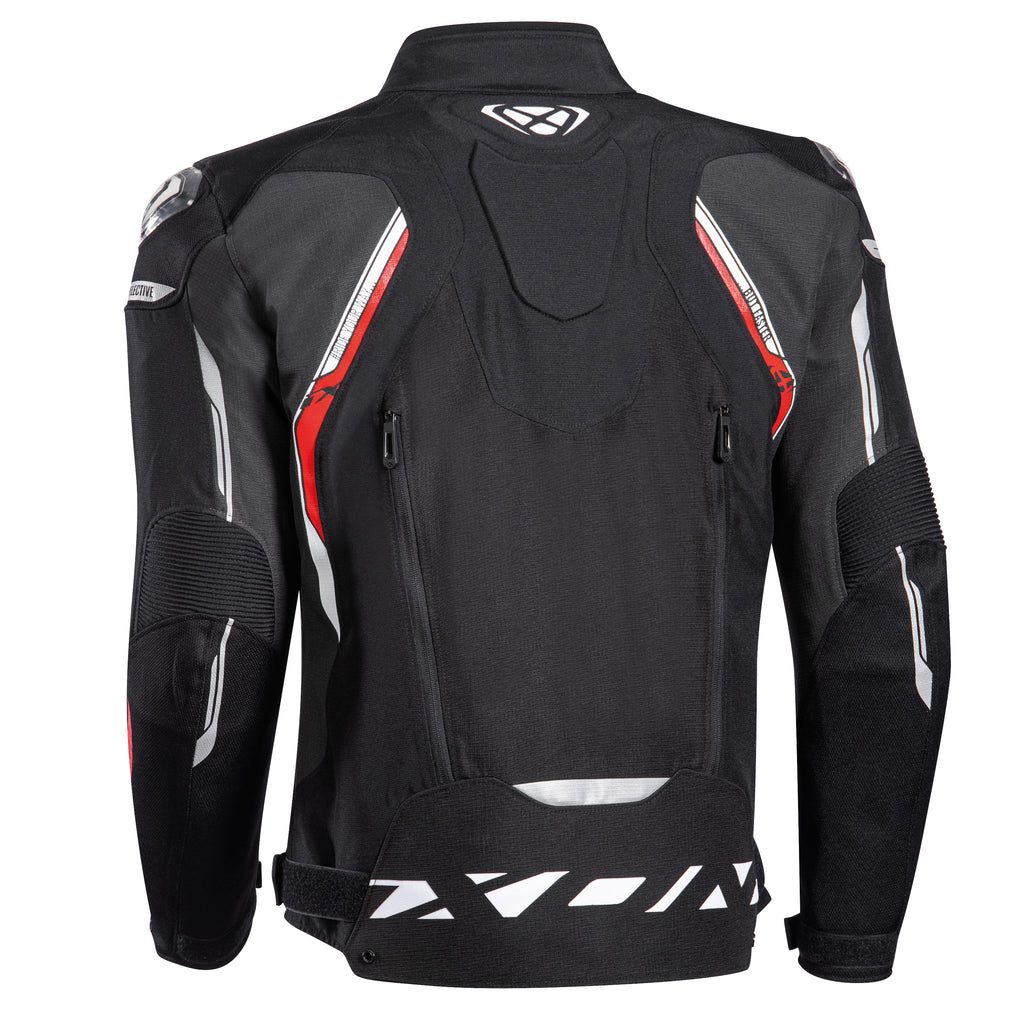 BLUSAO IXON BLASTER PRETO/BRANCO/VERMELHO 100 10 1 124-1027 - L -
