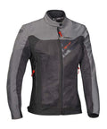 BLUSAO IXON LADY ORION ANTRACITE/CINZA/VERMELHO 100 10 2 044-4050 - XS -