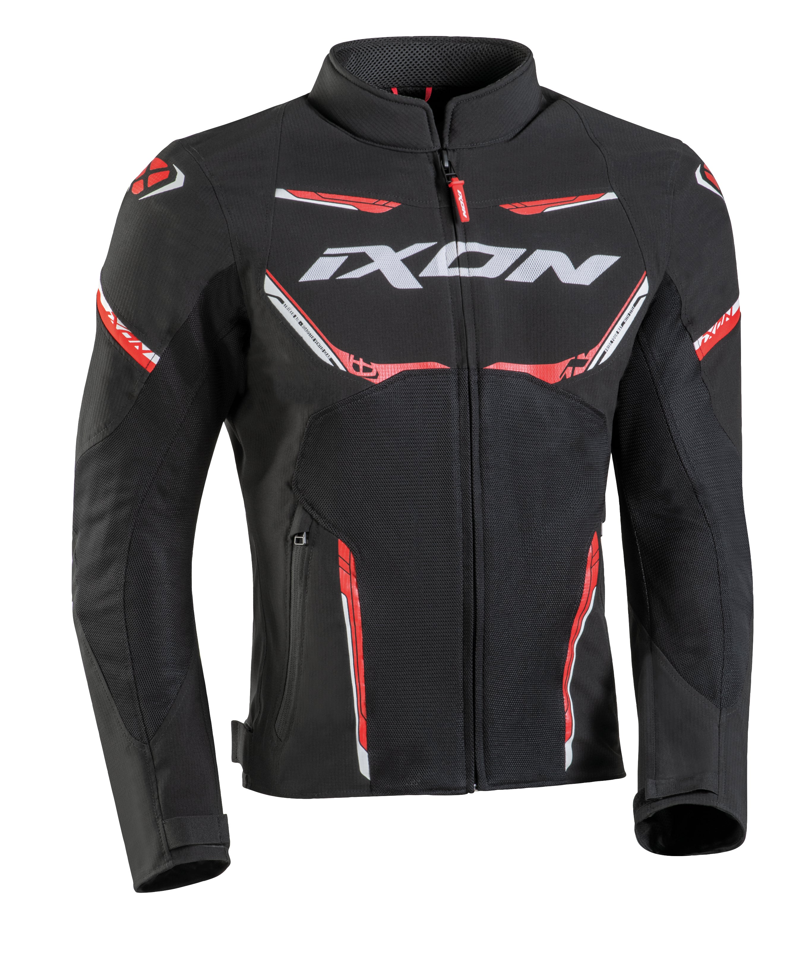BLUSAO IXON STRIKER AIR PRETO/VERMELHO/BRANCO 100 10 1 141-1059 - S -