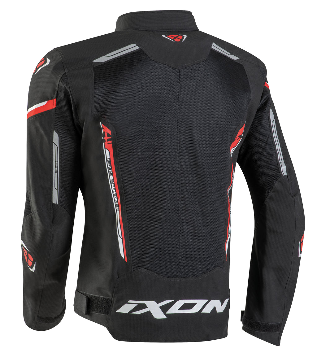 BLUSAO IXON STRIKER AIR PRETO/VERMELHO/BRANCO 100 10 1 141-1059 - S -