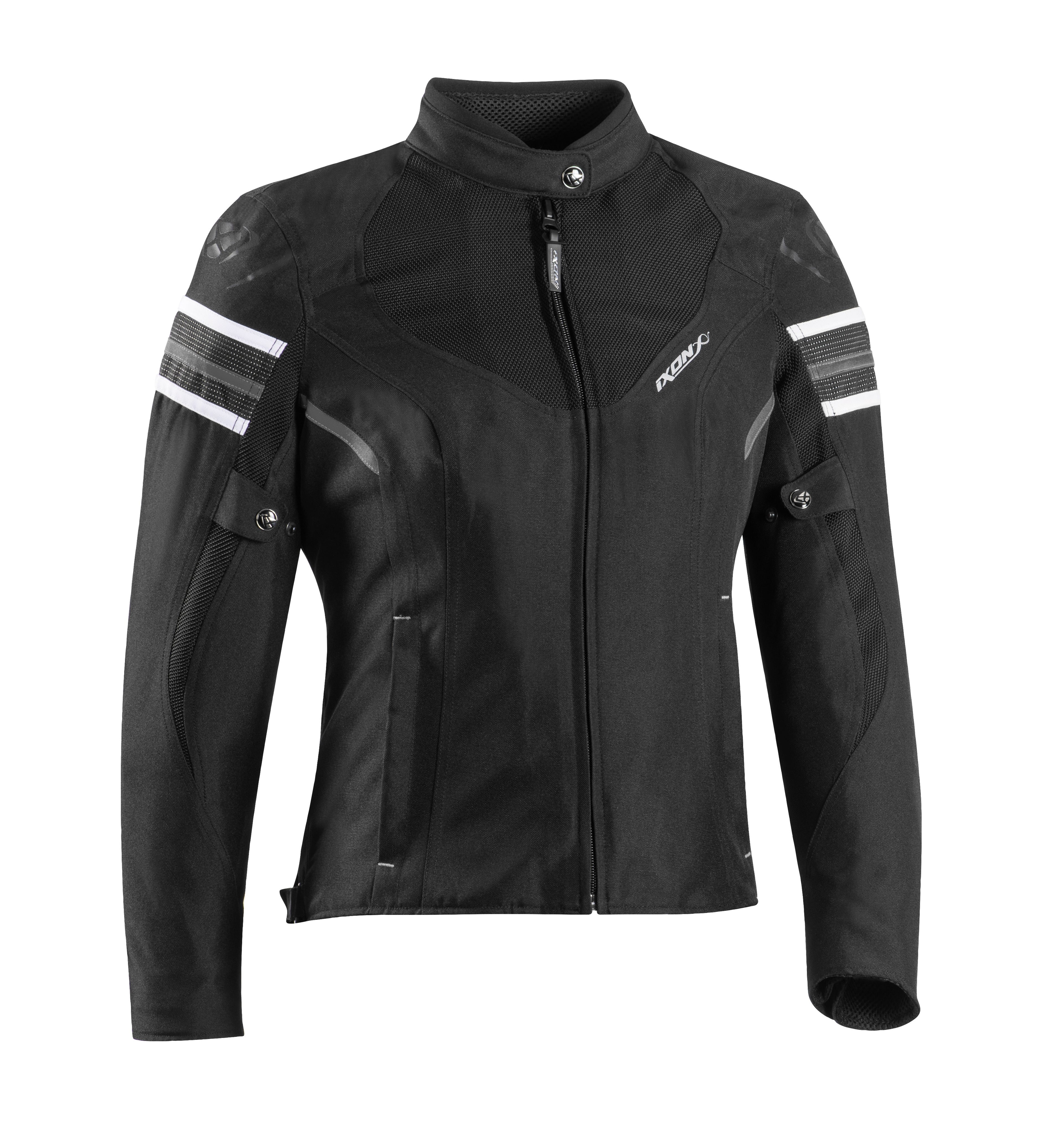 BLUSAO IXON LADY ILANA EVO PRETO/BRANCO/CINZA 100 10 2 058-1020-XS