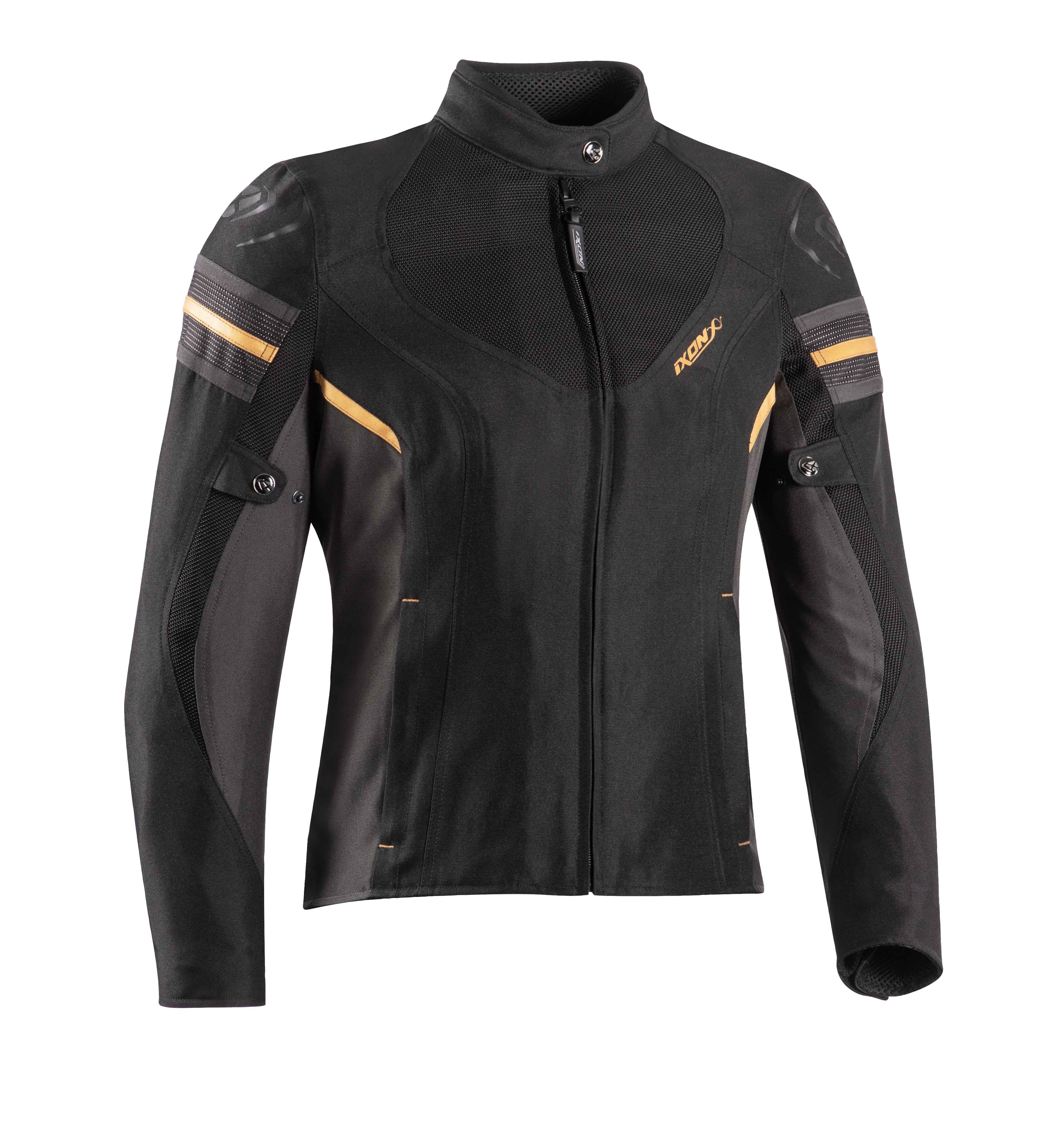 BLUSAO IXON LADY ILANA EVO PRETO/ANTRACITE/DOURADO 100 10 2 058-1136-L
