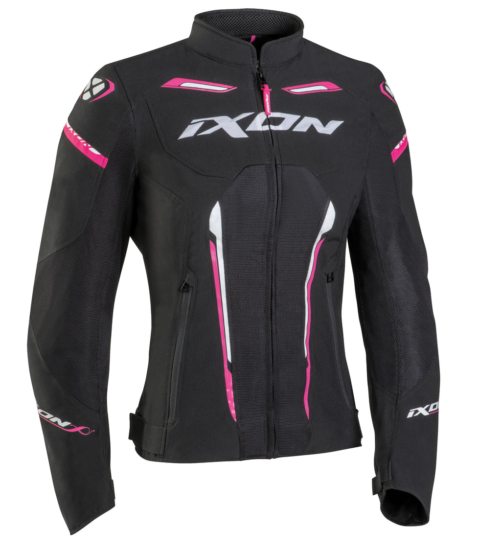 BLUSAO IXON LADY STRIKER AIR PRETO/BRANCO/FUCHSIA 100 10 2 060-1019 S -