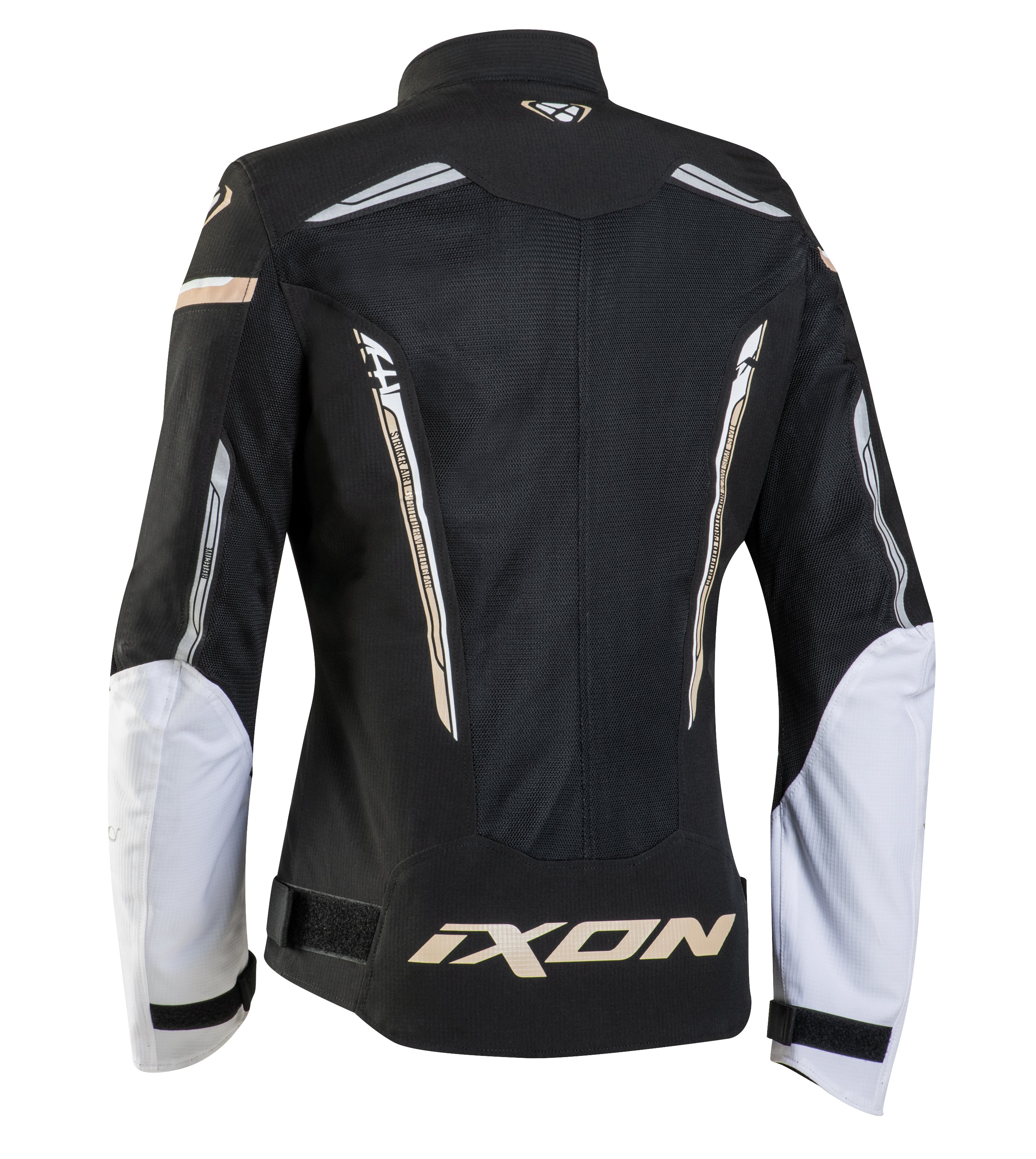 BLUSAO IXON LADY STRIKER AIR PRETO/BRANCO/DOURADO 100 10 2 060-1106 S -