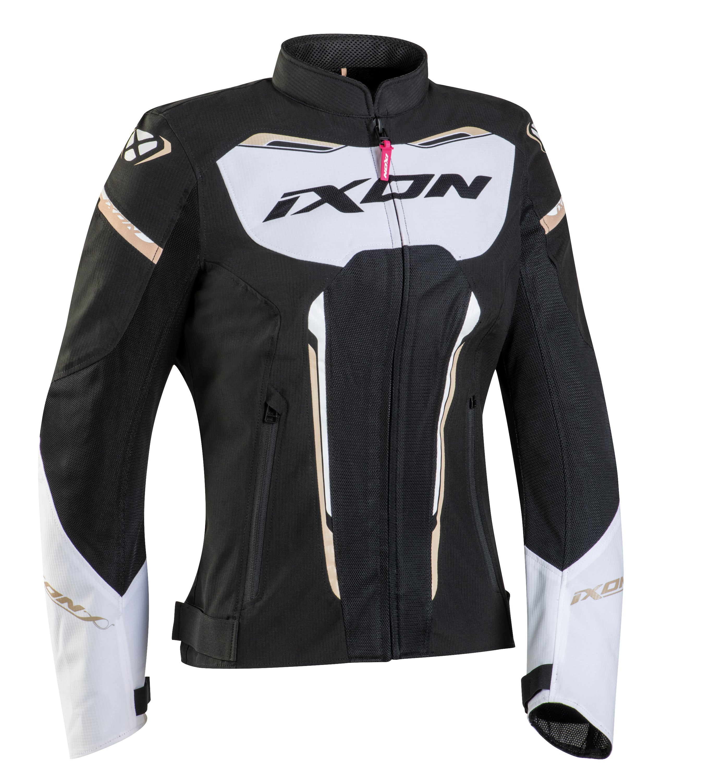 BLUSAO IXON LADY STRIKER AIR PRETO/BRANCO/DOURADO 100 10 2 060-1106 M -