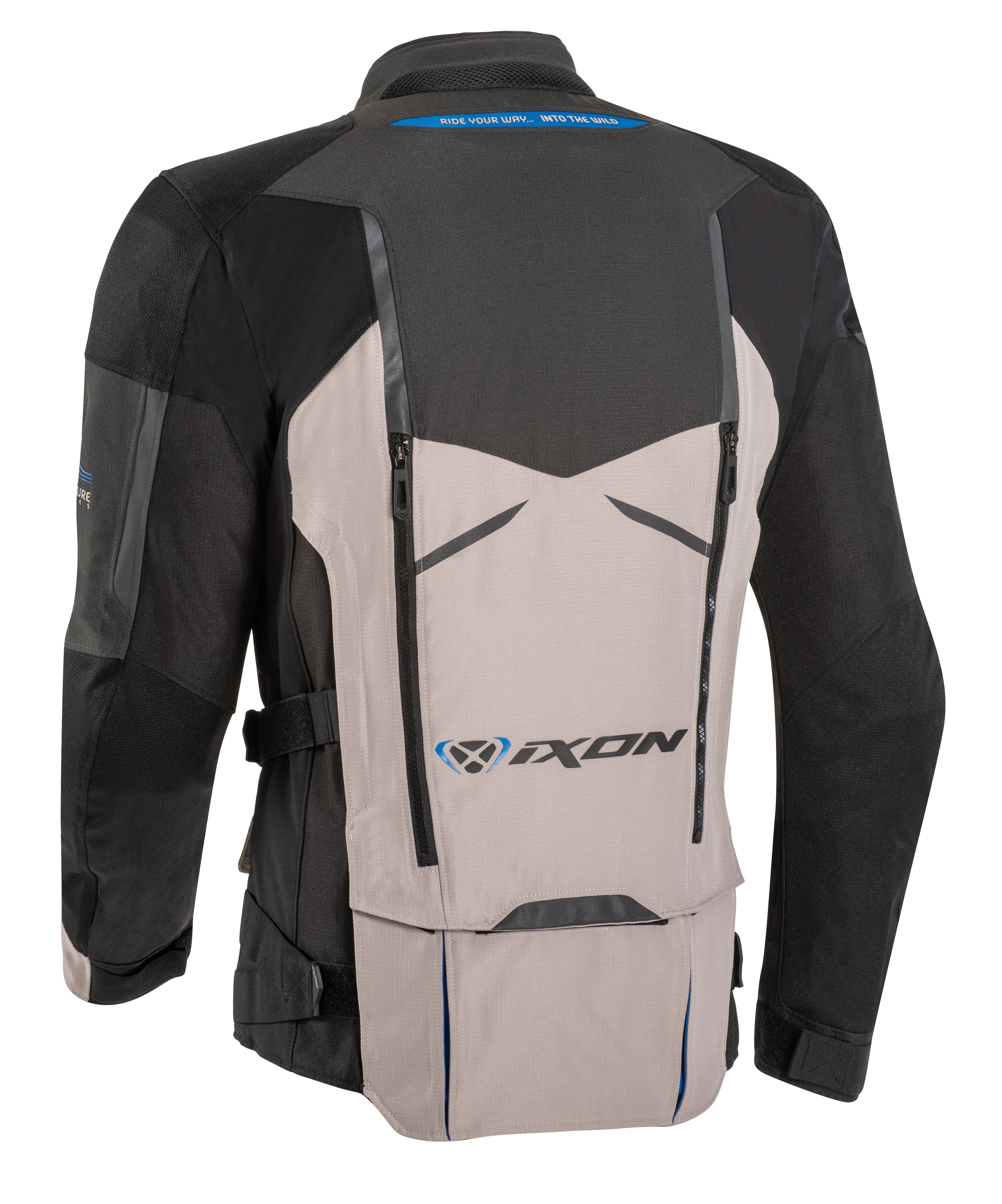 BLUSAO IXON RAGNAR PRETO/ANTRACITE/GREGE 105 10 1 069-1131 - M -
