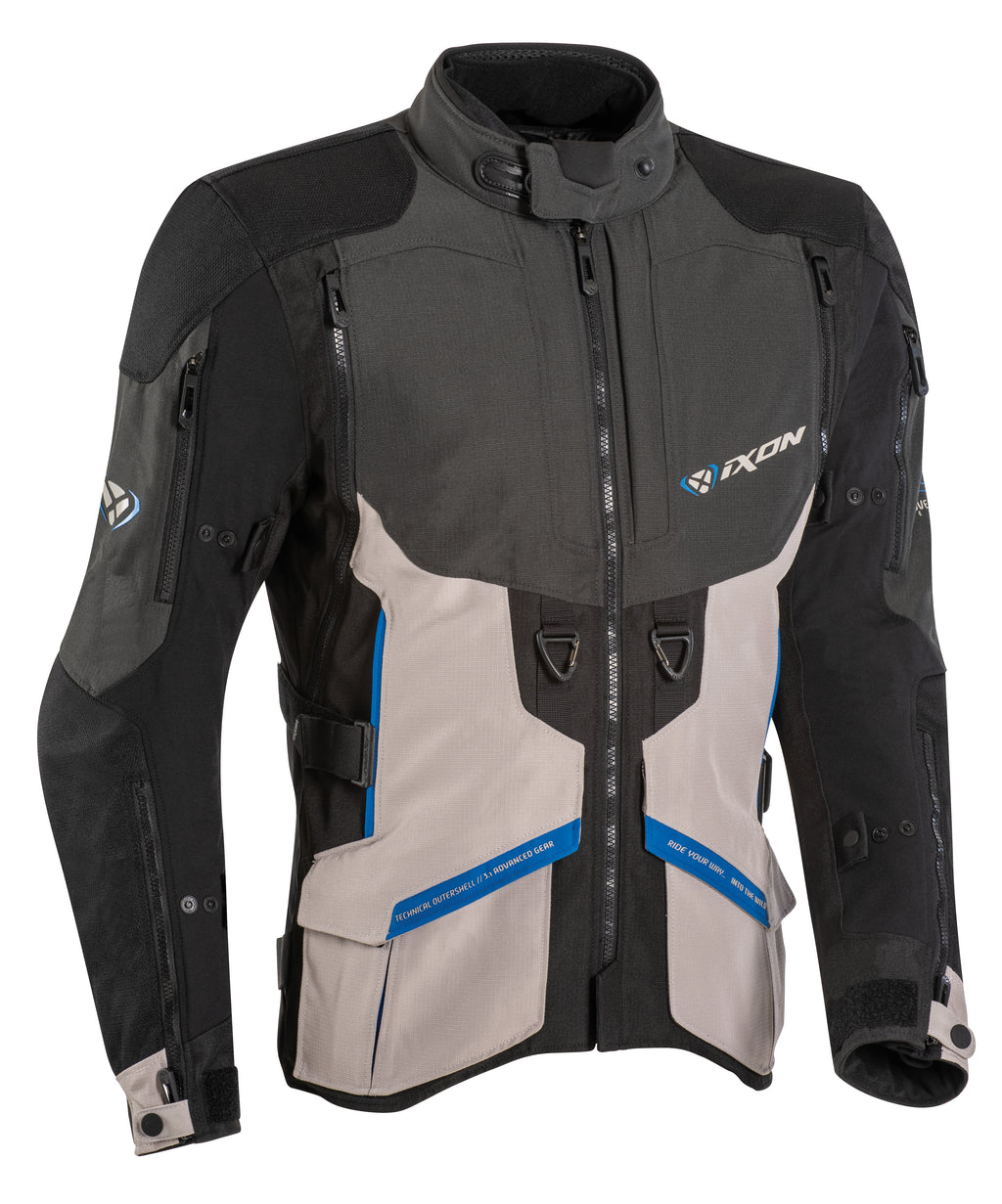 BLUSAO IXON RAGNAR PRETO/ANTRACITE/GREGE 105 10 1 069-1131 - L -