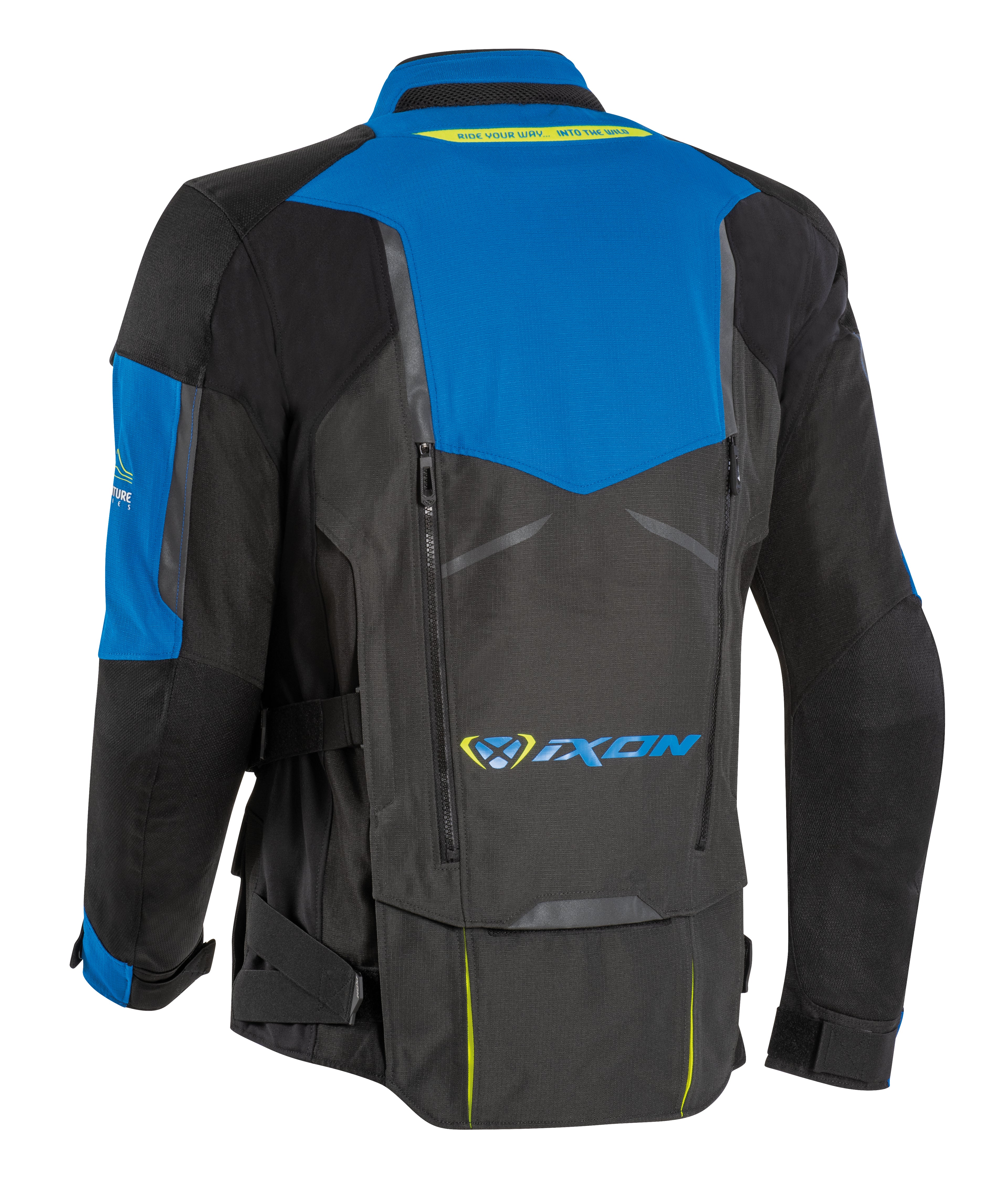 BLUSAO IXON RAGNAR PRETO/ANTRACITE/AZUL 105 10 1 069-1133 - XL -